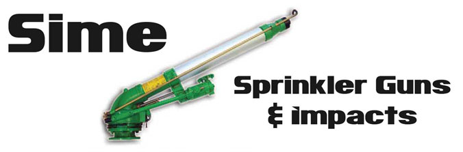 Sime Sprinkler Guns & Sime Impact Sprinklers